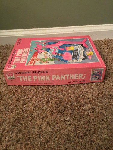 Vintage 1974 Whitman The Pink Panther 100 Piece Puzzle Complete - Picture 5 of 7