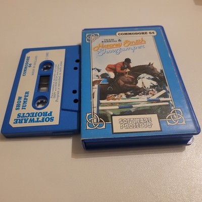 Commodore 64 C64 Spiel HARVEY SMITH SHOWJUMPER Kassette