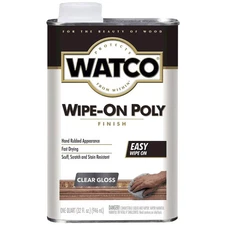 WATCO Wipe-On Polyurethane Gloss Qt.