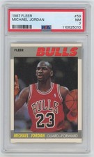 1987 Fleer 59 Michael Jordan PSA 7 714830 