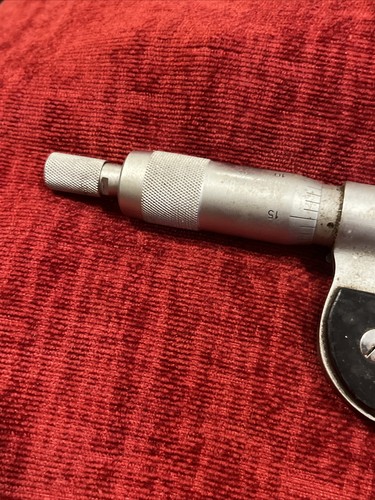 Micrómetro Exterior Marca Chuan 1 - 2" Nº Resolución 12-71102 .0001" vintage - Imagen 11 de 11