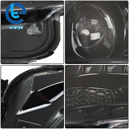 Passenger/Right Side Headlight For 2014-2018 Jeep Cherokee Headlamp Clear Lens - Picture 12 of 13