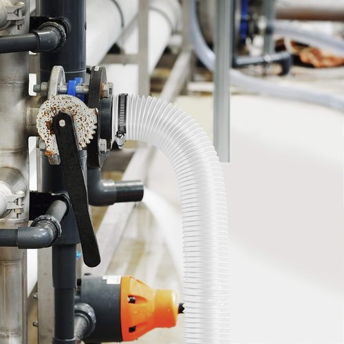 2 1/2 x 30 PVC Staubsammelschlauch, durchtrittsicherer Rauchsammelschlauch... - Bild 7 von 7