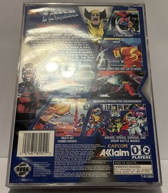 X-MEN Children Of The Atom OEM Sega Saturn Complete w Manual Reg. Card Clean 👀