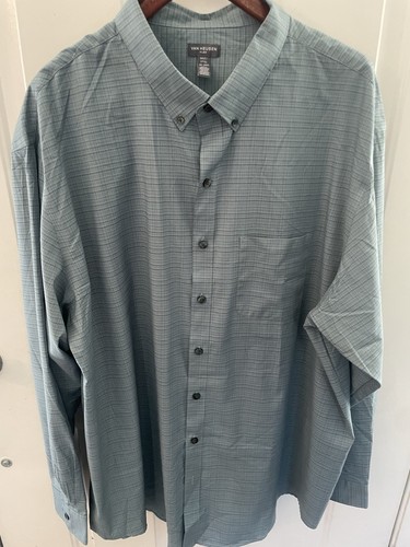 Van Heusen Flex Button Down Herrenhemd Größe 3 XLT 20-20,5 - Bild 4 von 8