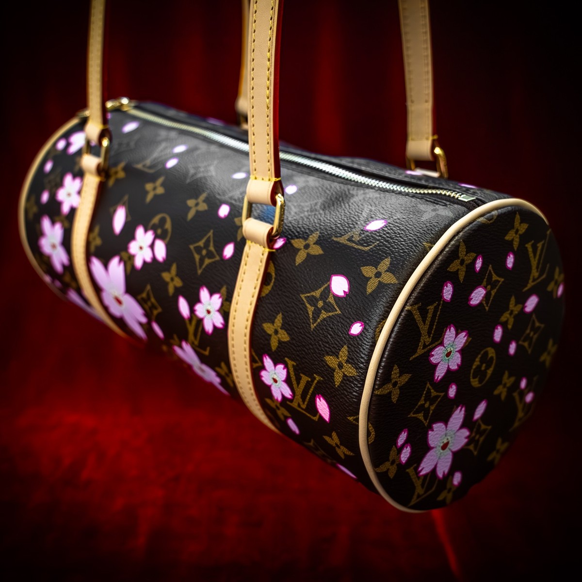 BNIB Louis Vuitton Takashi Murakami Cherry Blossom Papillon Sakura