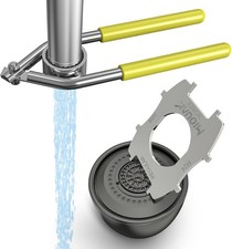 304 Stainless Steel Aerator Key,Faucet Removal Tool, Faucet Silver