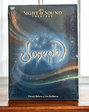 NEW Joseph DVD Live Audience Bibilical Religious Sealed Sight & Sound Theater