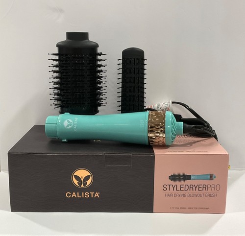 Calista StyleDryer Pro Haartrockner Ausblasbürste Style Blau Agave Größe wählbar - Bild 6 von 6