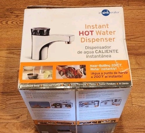 InSINKerator Instant Hot Water Dispenser Tank And Faucet Near Boiling 200° F - Picture 9 of 15
