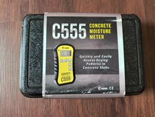 C555 Concrete Pinless Moisture Meter Fast Moisture Testing with No Surface Damag