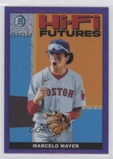2022 Bowman Hi-Fi Futures Mega Box Purple Mojo Refractor /250 Marcelo Mayer 6q5