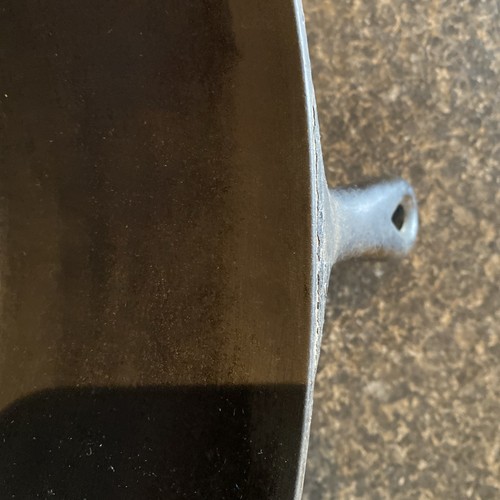 Antique cast-iron skillet with lid - Bild 6 von 15