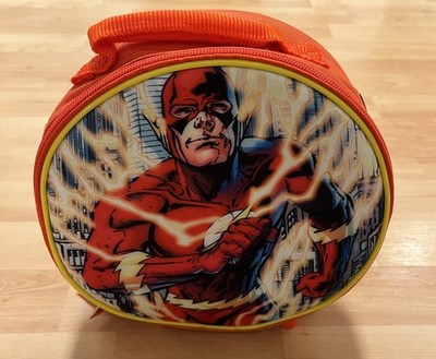 The Flash - Lunch Box Bag - Round Insulated Zipper - DC Comics Superhero