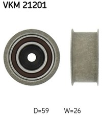 Umlenkrolle Zahnriemen SKF VKM 21201 für A4 80 AUDI A6 B5 8D5 8D2 59mm C4 Avant
