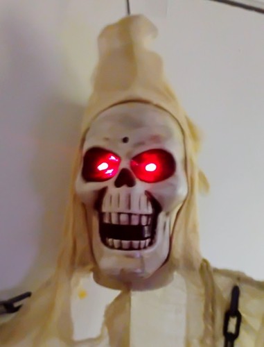 VINTAGE GEMMY HALLOWEEN ANIMATED SHAKING SPIRIT TESTED WORKING READ!!!! - Picture 2 of 10