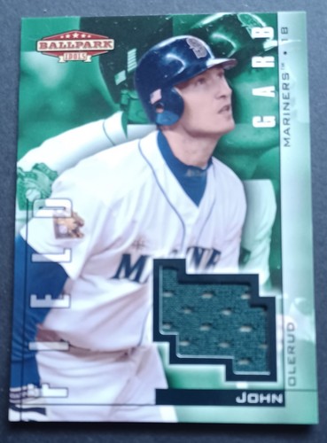 2002 Upper-Deck JOHN OLERUD Ball Park Idols Field Garb Game-Used Jersey #FG-JO!! - Picture 3 of 10