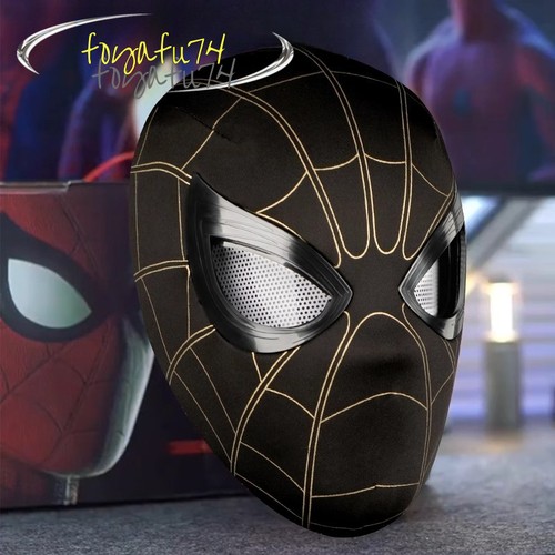 Amazing Spider-Man Máscara de Ojos Parpadeante Automática Cosplay Disfraz Utilería - Imagen 20 de 22