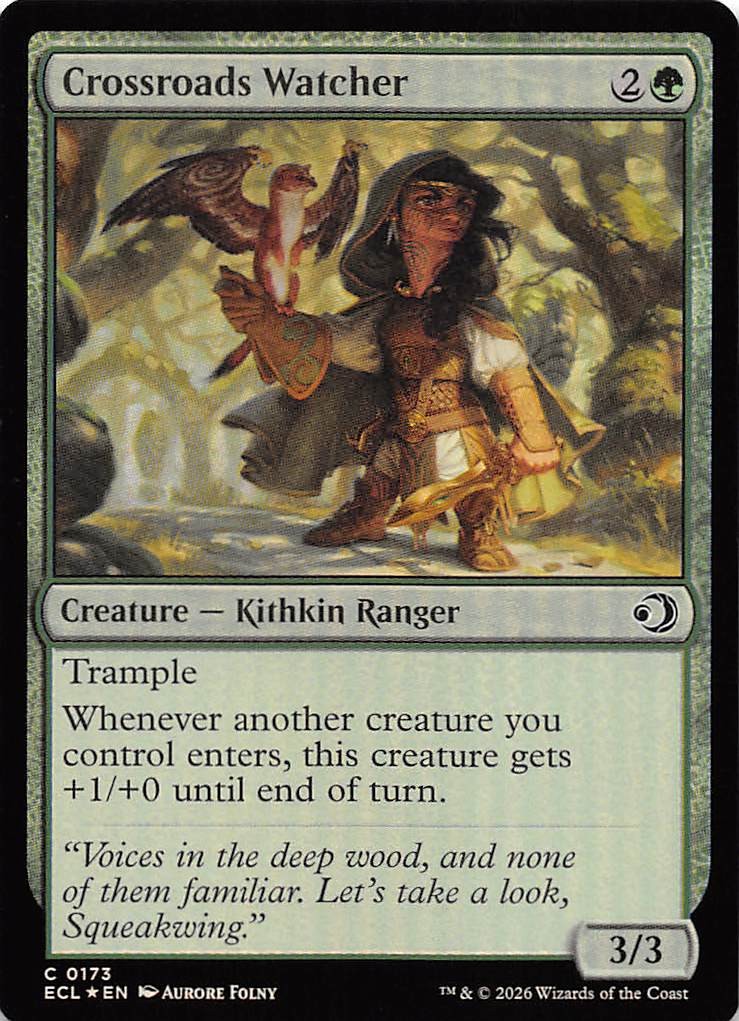 Crossroads Watcher Foil 173 Lorwyn Eclipsed Magic the Gathering