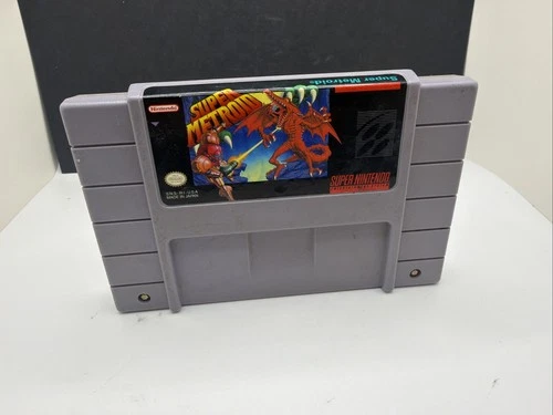 Nintendo Super Metroid SNES NTSC-U/C Action Adventure Metroid Series Cartridge