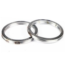 2X Auspuff Krümmer Dichtung 38X45X5.3 MM für Suzuki GT 250