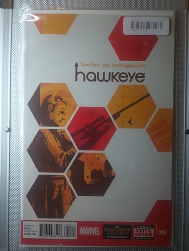 MARVEL COMICS HAWKEYE #19 Comic Book - Fraction aja Hollingsworth 2014 - Picture 6 of 13