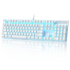Mechanical Gaming Keyboard, Wired USB Adjustable Backlight Keyboard, New Mech...