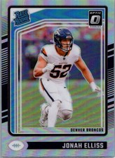 2024 Donruss Optic #257 Jonah Elliss rated rookie