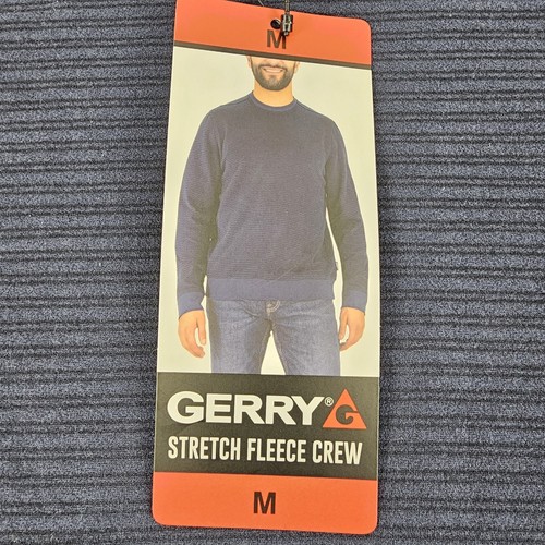 Gerry Herren Stretch Fleece Crew Pullover Gr. M blau - Bild 4 von 11