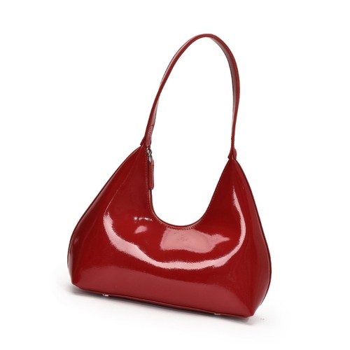 Elegant PU Purse Glossy Underarm Handbag For Office Use And Leisure Activities - Picture 10 of 13