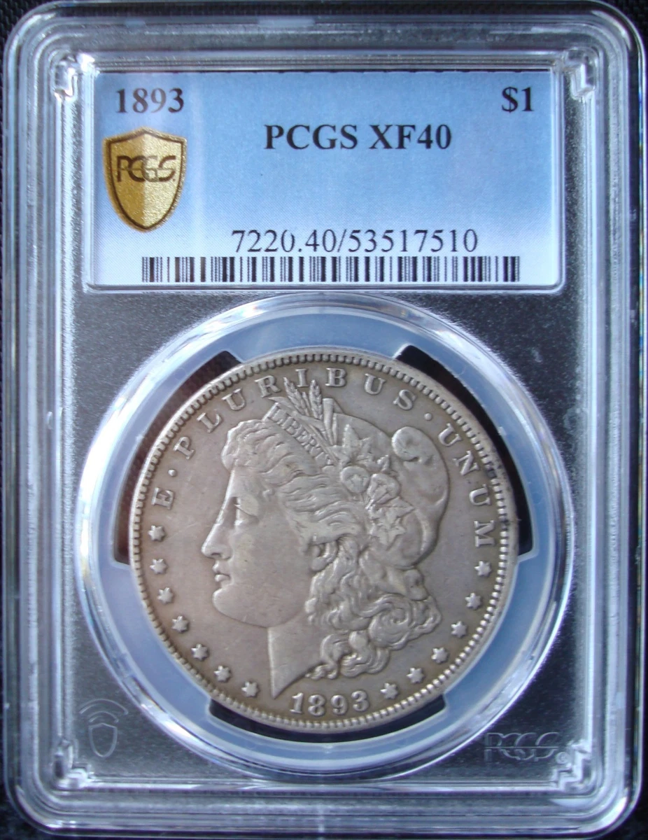 1893 Year Grade XF 40 Morgan US Dollars (1878-1921) for sale | eBay