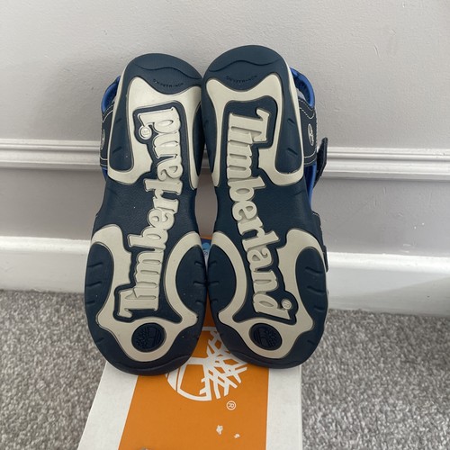 Sandalias Timberland Adventure Seeker 2 correas azul marino niños pequeños Reino Unido talla 5,5 - Imagen 14 de 16