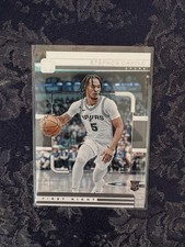 STEPHON CASTLE 2024-25 Photogenic First Night Insert Rookie Card #9 RC SP SPURS