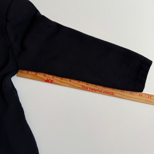 Giacca Santana St. John Knit Basics nera taglia 8 made in USA blazer bottoni oro - Foto 9 di 16