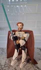 LEGO Star Wars Buildable Obi-Wan Kenobi & Kylo Ren Figure | As-is |