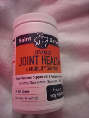 St. Barkus Advanced Joint & Mobility Dog Soft Chew Glucosamine, Chondroitin 