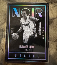 2016-17 Panini Noir Dwyane Wade Encore Framed /25 #315 Heat