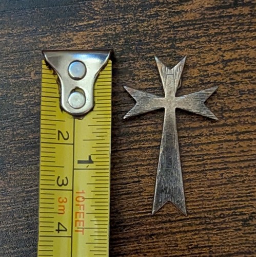 Vintage Sterling Silber Christliches Kreuz | 925 Silber - Bild 5 von 5