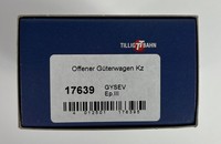 Tillig 17639 Tt Offener GüTerwagen Kz Ep. Iv Gysev