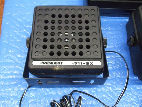 Three CB Ham Radio Externial speakers 3 President 711-SX - Photo 2/5