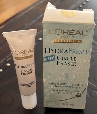 L Oreal Paris PLENITUDE Hydra Fresh Circle Eraser .5oz Dark Circle Reducer RARE