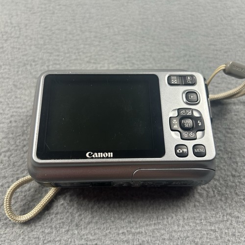 Canon PowerShot A490 10.0MP Compact Digital Camera Silver TESTED & WORKING - Picture 2 of 8