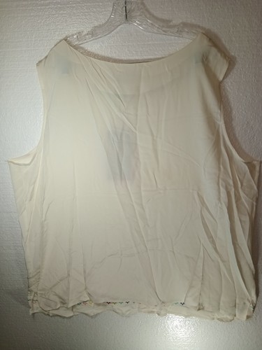 Diane von Furstenburg Designer Bluse Seide Assets Größe 3X - Bild 4 von 5