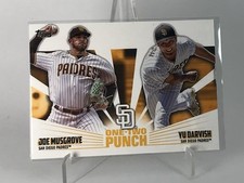 Tipps 2023 Joe Musgrove Yu Darvish 2023 Topps One-Two Punch #12P-14