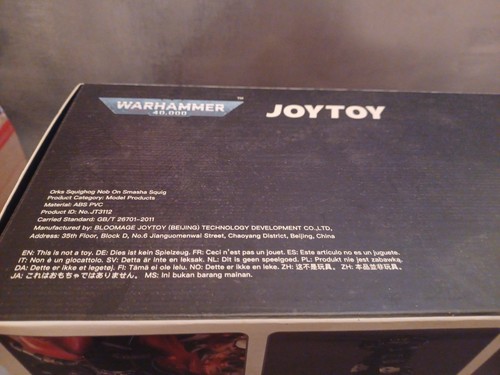 joytoy action figure squighog nob on smasha squig official orks *US SELLER* - Picture 13 of 13