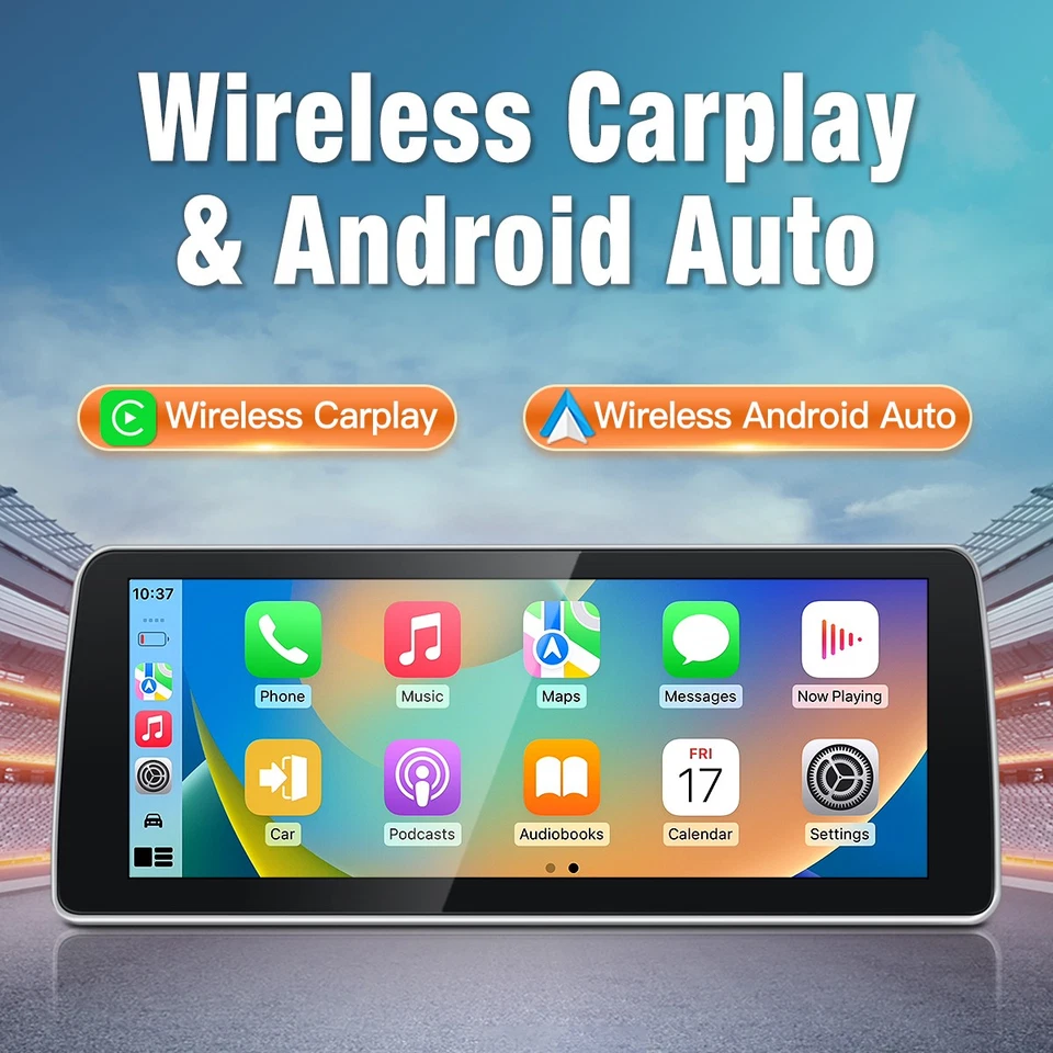 12.3" écran Carplay Android Autoradio Navigation GPS Pour BMW X5 E70 X6 E71 CCC - Photo 4/4