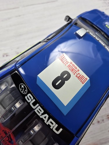 2003 Hasbro Transformers ALTERNATORS #1 SMOKESCREEN WRC Subaru Impreza - Picture 9 of 13