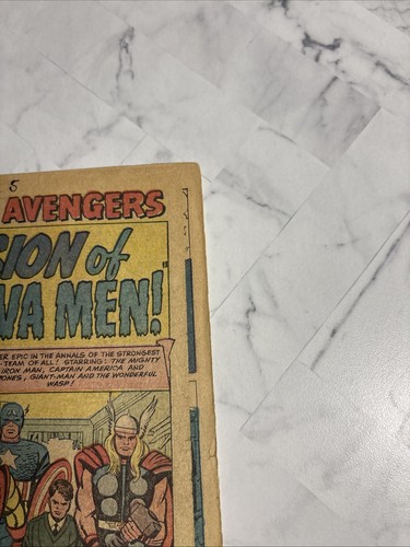 Avengers #5 (1964 Marvel Comics) *SENZA COPERTINA* 1° apparizione squadra Lava Men - Foto 7 di 14