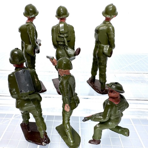 World War 2 Heyde Hollowcast Toy Soldiers US Army Infantry Military WW2 Figures - Picture 10 of 12