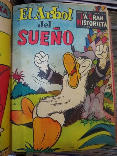Rare Golden Age Disney Argentina Comics – La Gran Historieta Bound 1952-54 - Picture 5 of 20